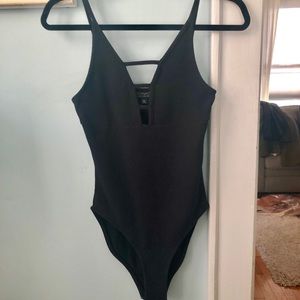 Topshop Black Bodysuit